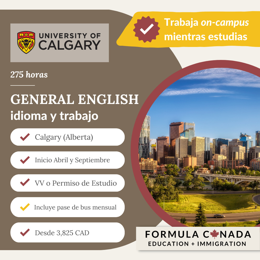 Aprende inglés compatibilizando trabajo on-campus (y maximiza tus posibilidades migratorias).